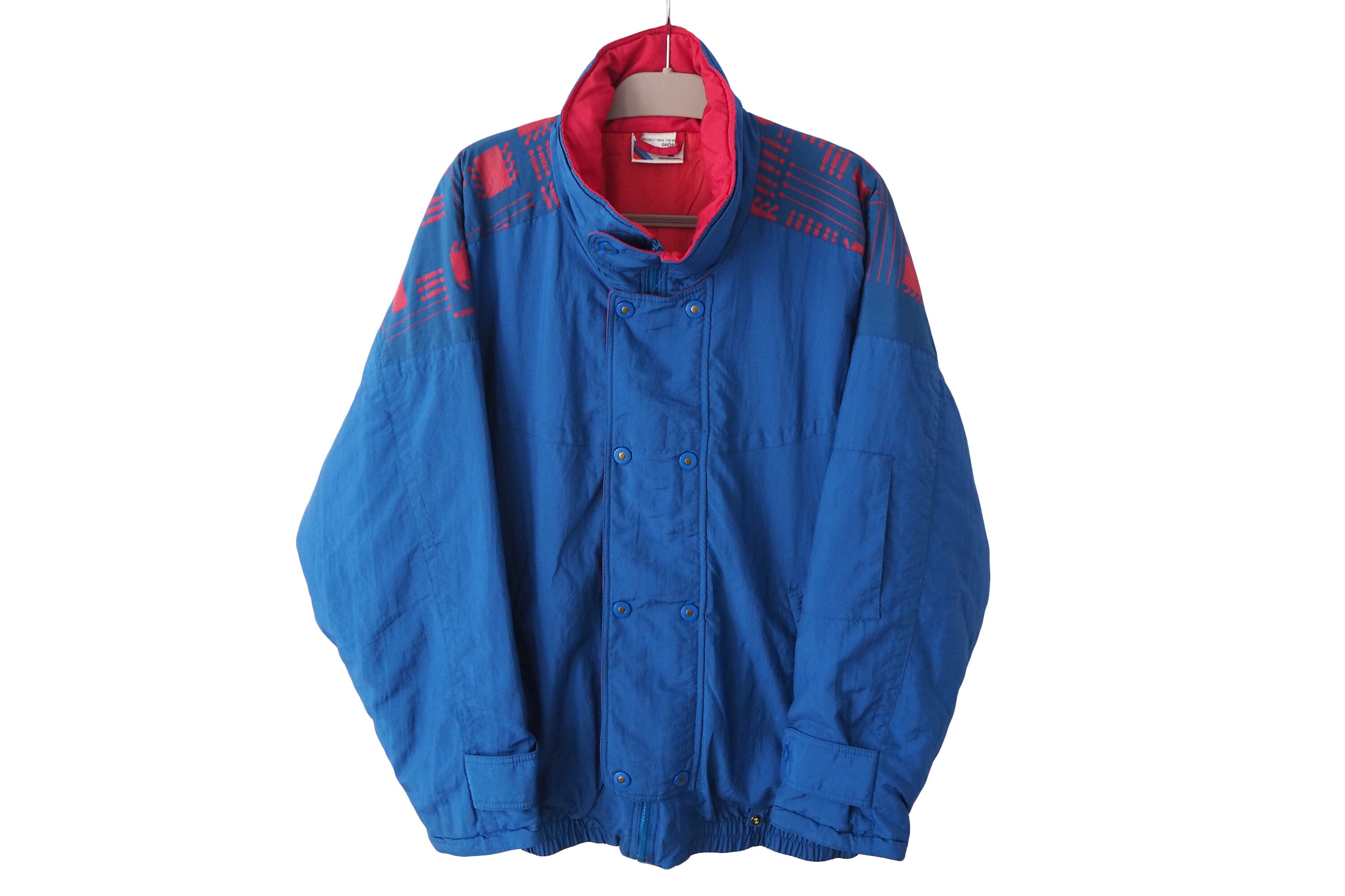 80年代 Vintage Racing Jacket ドイツ製 Vintage BMW M-style Jacket Full Zip Size XL Racing 80s Made