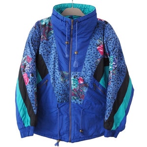 Kurtka narciarska Vintage NINETY EIGHT Peralp Rozmiar damski L oversize ekstremalny styl lat 90.