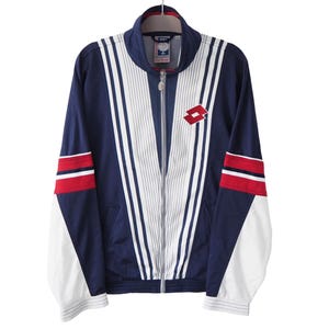 LOTTO FOR BORIS BECKER ロット　テニス　ジャケット Vintage Lotto for Boris Becker Track Jacket Tennis Sz. XL