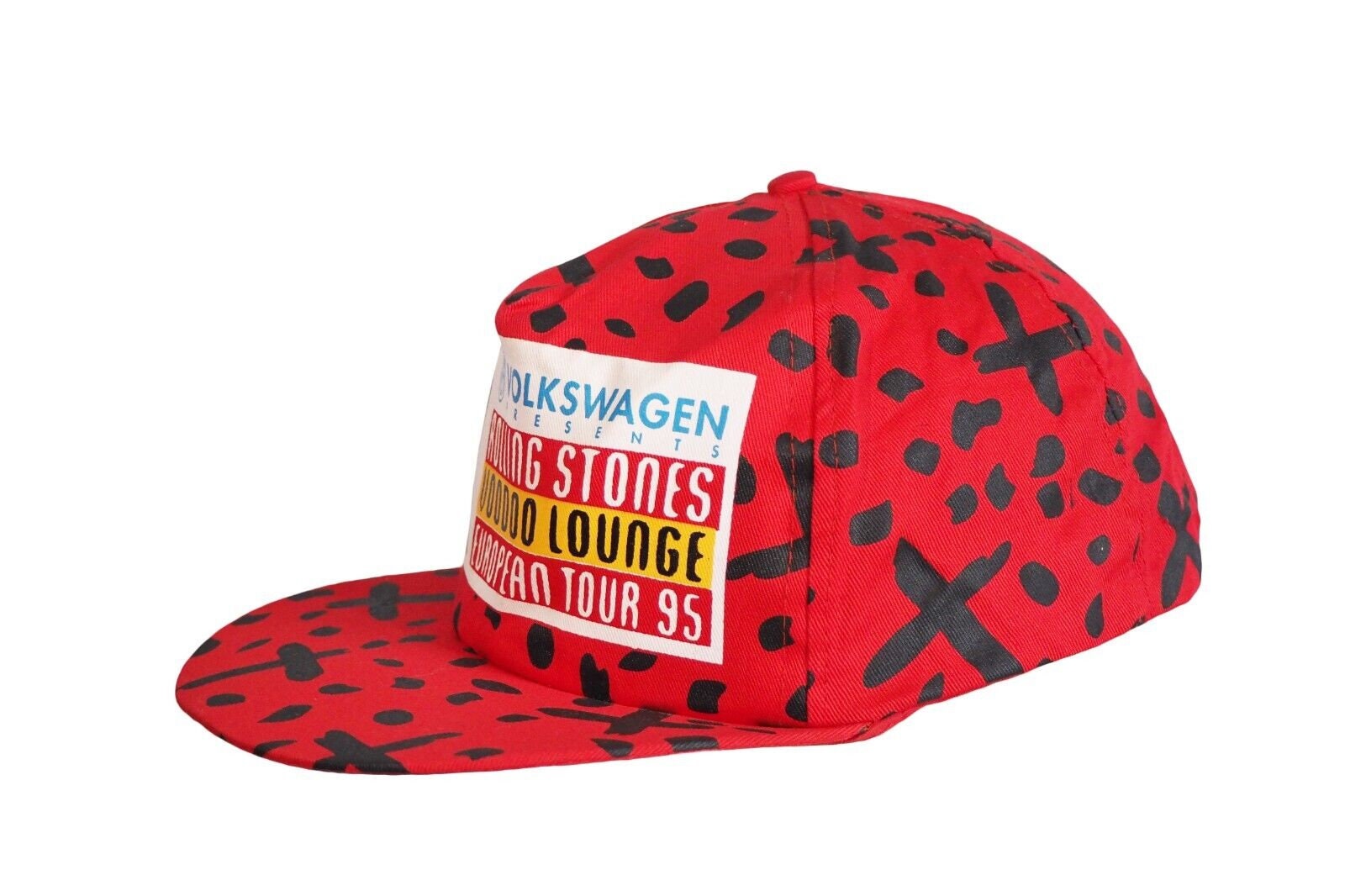 Vintage Rolling Stones Voodoo Lounge European Tour 1995 Cap 90s