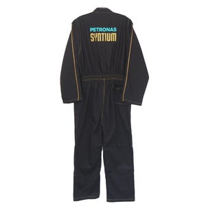 Vintage Petronas Syntium Suit 90&#39;s Jumpsuit Mechanic Coveralls Size XL Big Logo Racing Style Suit