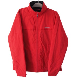 Vintage FERRARI Jacket Full Zip Size L red 90s Formula 1 racewear F1 Team