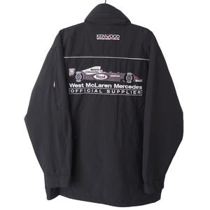 Vintage Kenwood F1 Grand-prix Racing Team Jacket Black
