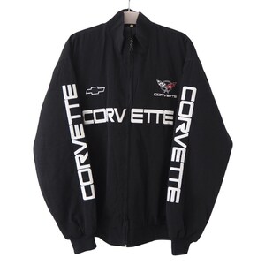 コルベット　ビンテージ　レーシングジャケット ヴィンテージ CORVETTE シボレー レーシング チーム ジャケット