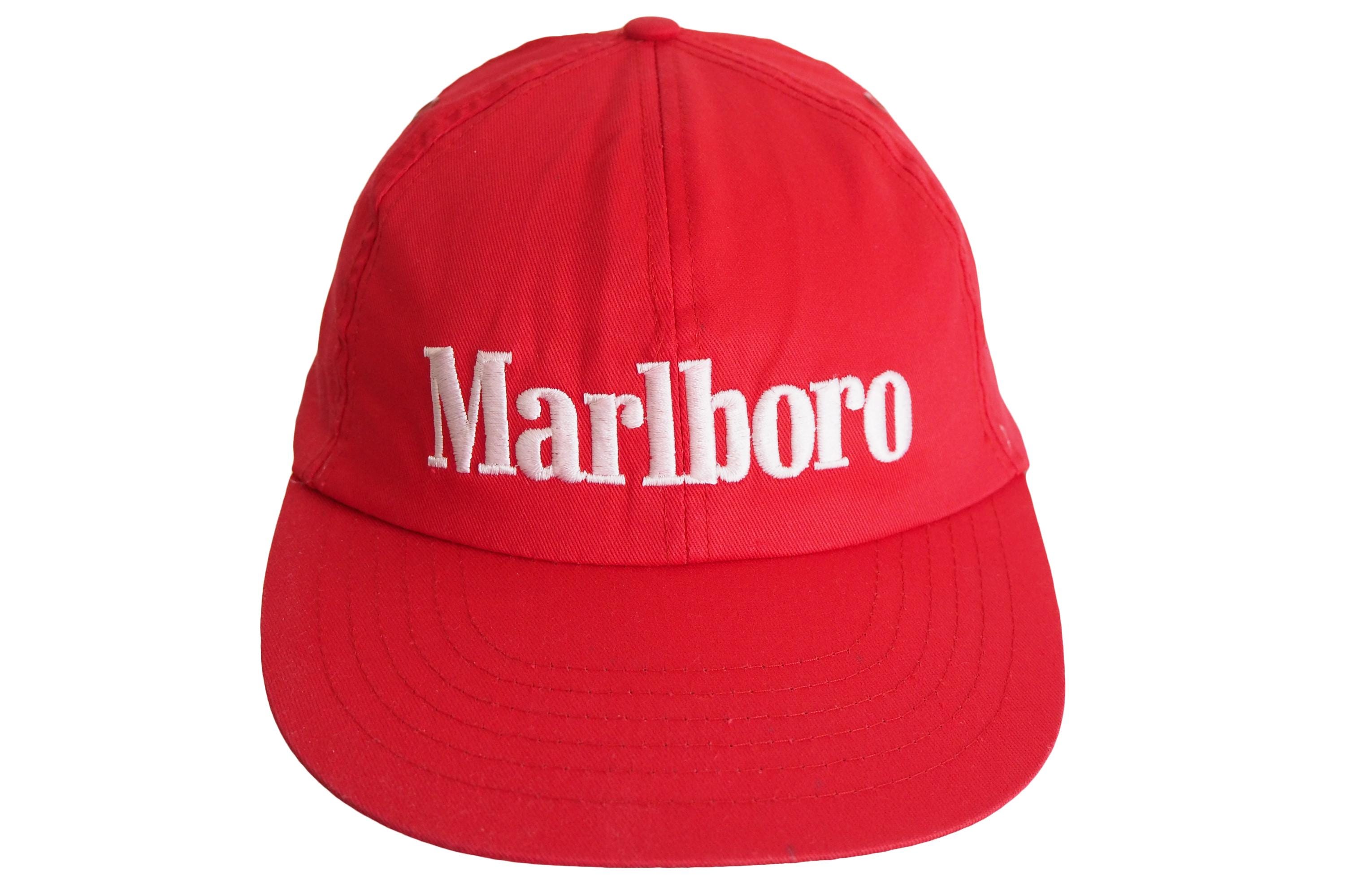 90's MARLBORO VINTAGE CAP キャップ マルボロ アメリカ製】マルボロ