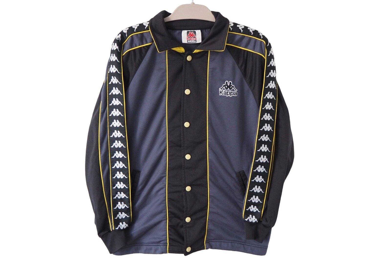 Vintage Kappa Sport Track Jacket Large Kappa Track Top Black Sportswear  Kappa Side Tape Windstopper Jacket Kappa Light Jacket Size L -  Canada