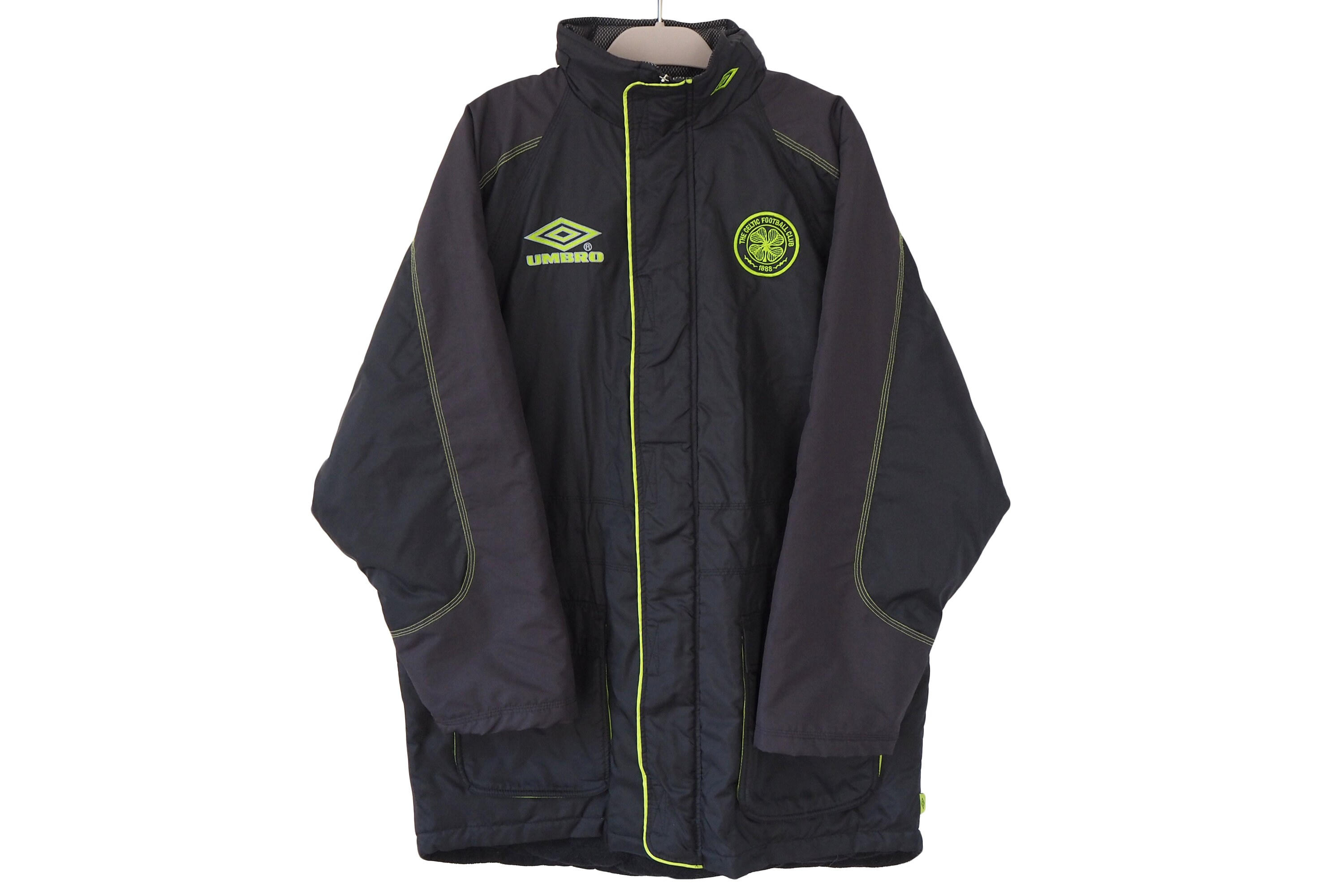 Vintage Glasgow Celtic UMBRO Jacket 90's Size XL Big Logo