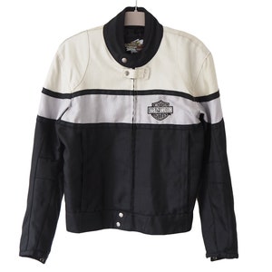 Vintage Harley-Davidson Jacket Biker Style Size S 00s Moto Bike Coat