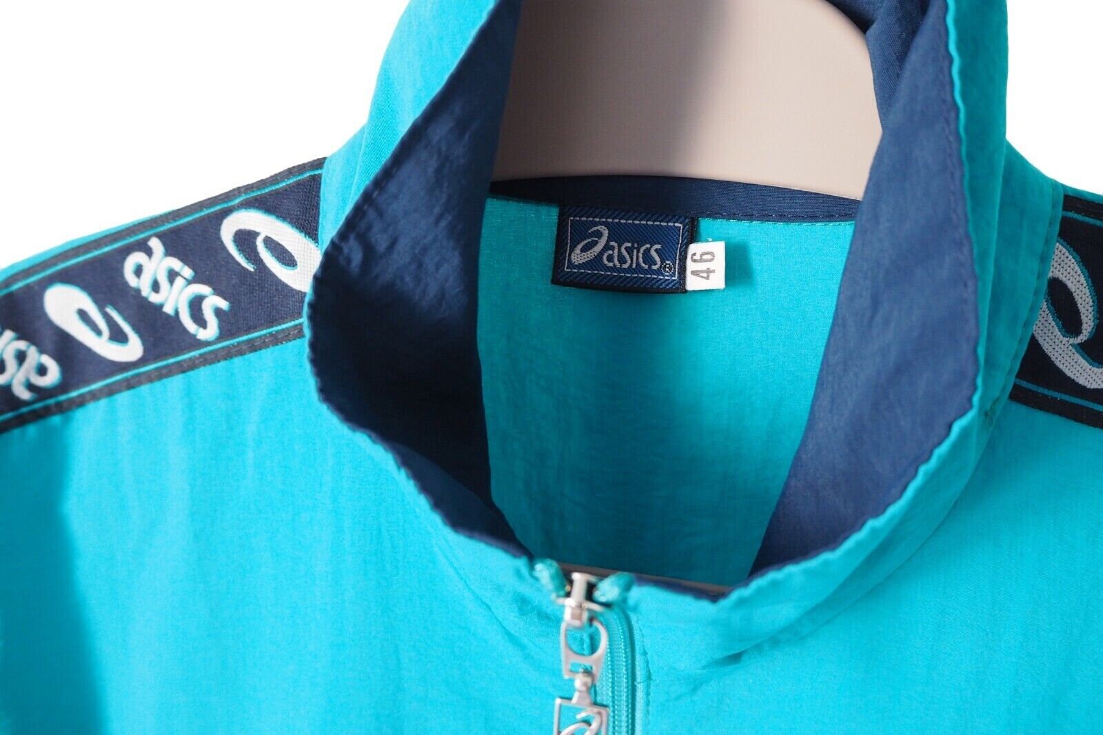 Giacca tuta asics verde deals