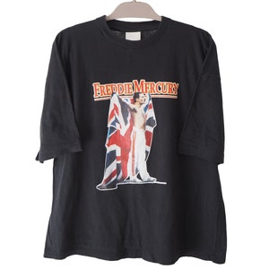 Vintage Freddie Mercury 1992 t-shirt music Queen merch Size M 90s shirt