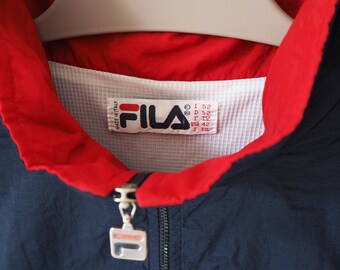 Vintage FILA Track Jacket 90's Sport Retro Style Size XL