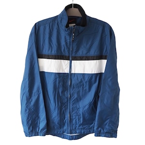 Vintage NIKE Jacket Full Zip Size S windbreaker 90s sport style blue