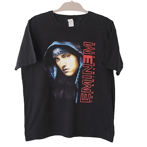 Eminem グッズ　Tシャツ レア 楽天市場】【EMINEM(エミネム)】VINTAGE GRAPHIC S/S TEE(BLACK