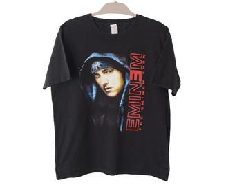 Vintage EMINEM the Real Slim Shady T-shirt RED Rock of the
