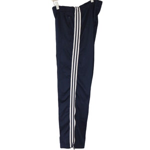 Vintage ADIDAS Track Pants Classic Size S navy blue 80s retro sport 3 stripes