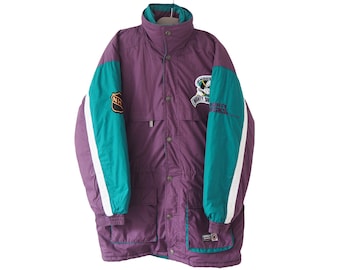 Anaheim Ducks Mighty Ducks Starter Jacket - Size XL - Etsy