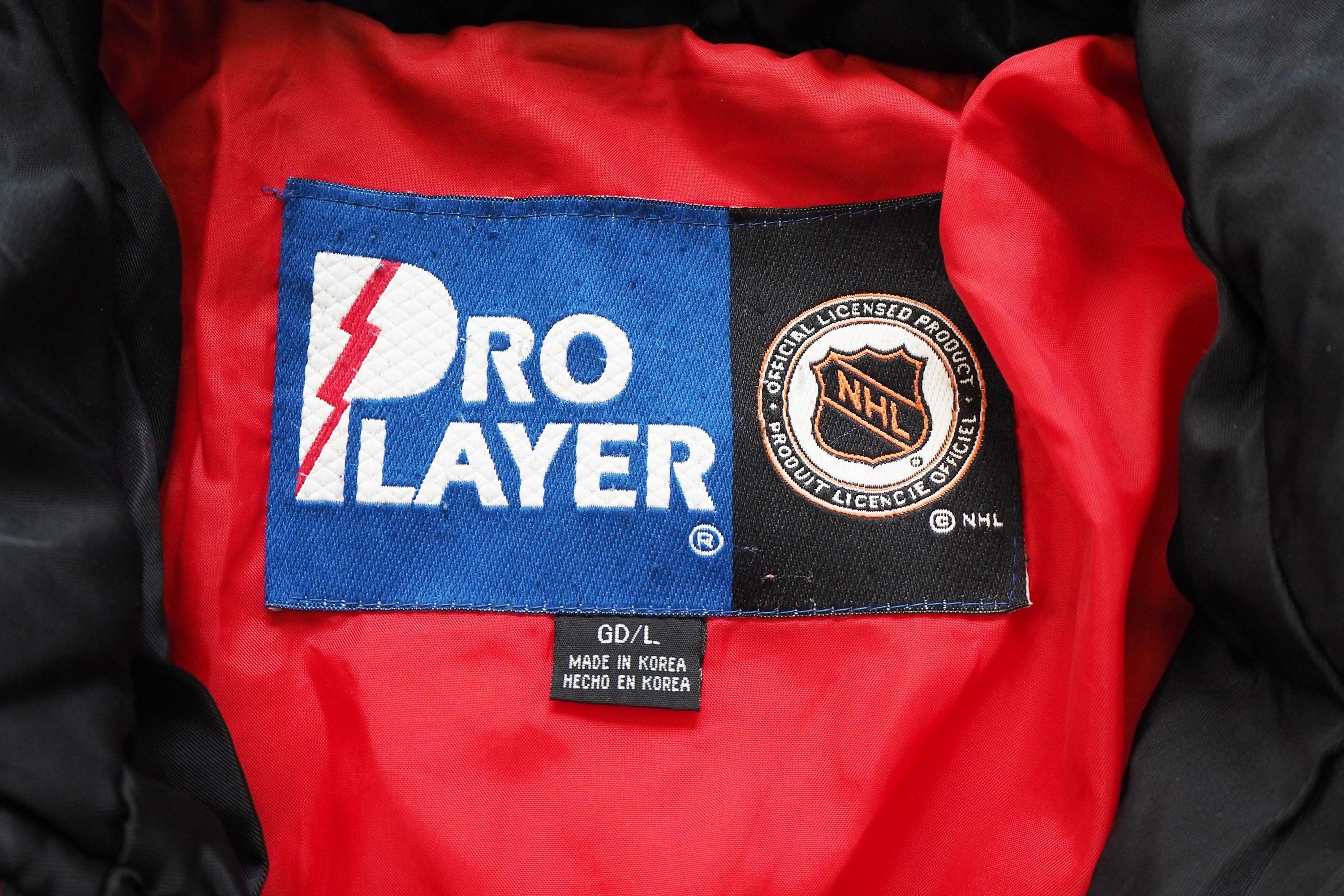 Vintage Detroit Red Wings Jacket Pro Player Size XL 90s