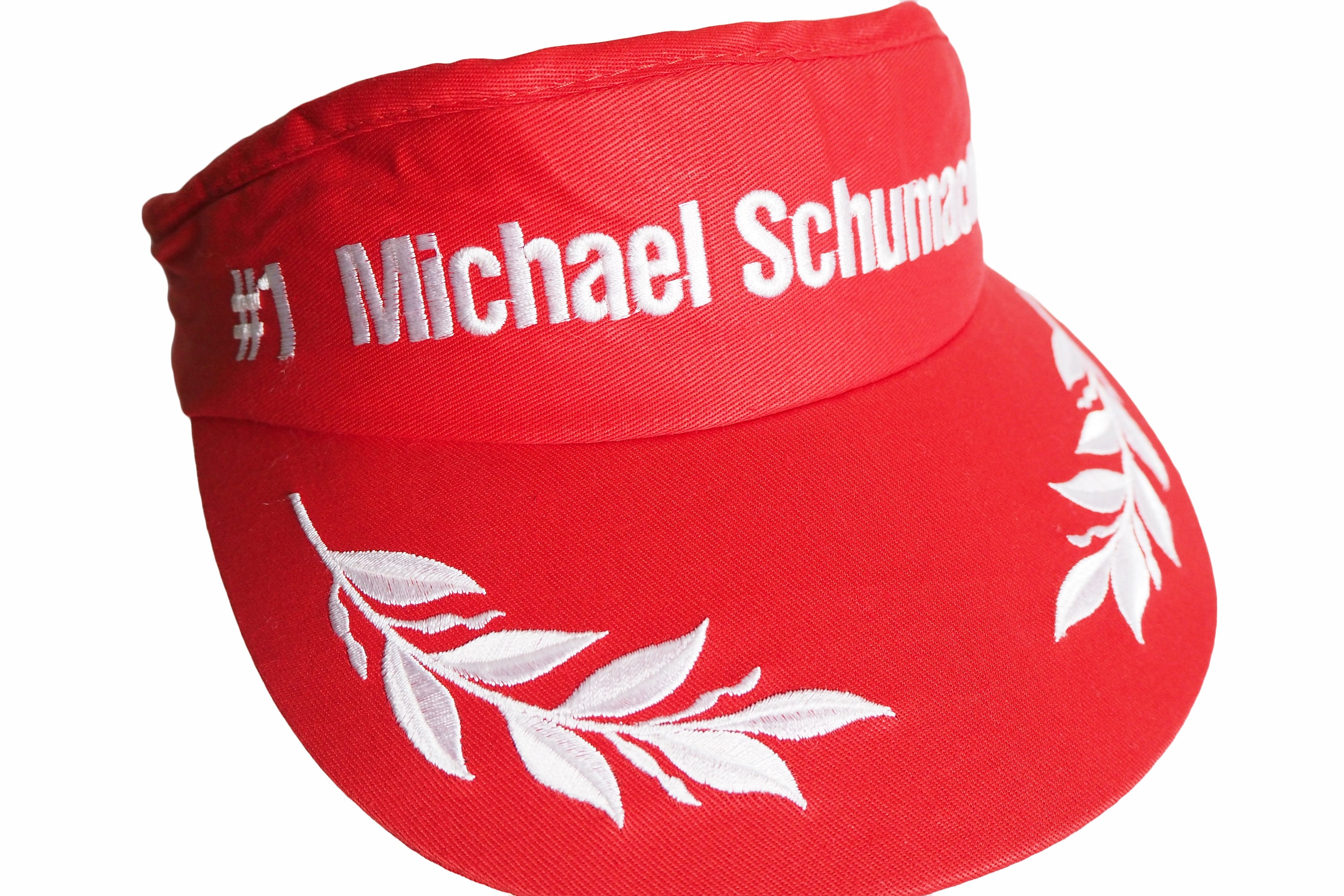 フェラーリＦ1帽子（ミハエルシューマッハ） ミハエル＆ラルフWシューマッハ直筆サイン入 1997 ミハエル