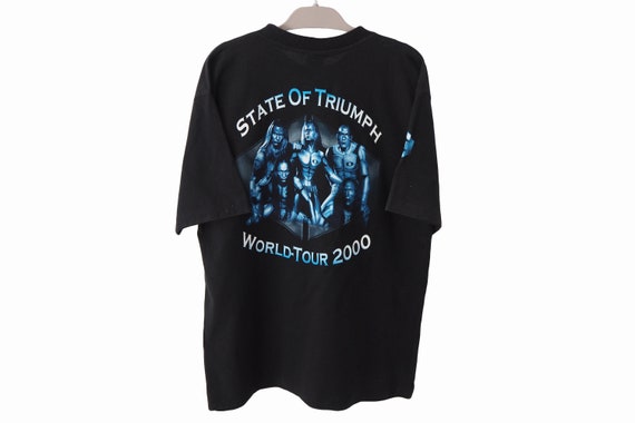 ヴィンテージ METALIUM State of Triumph World Tour 2000 Tシャツ 90  