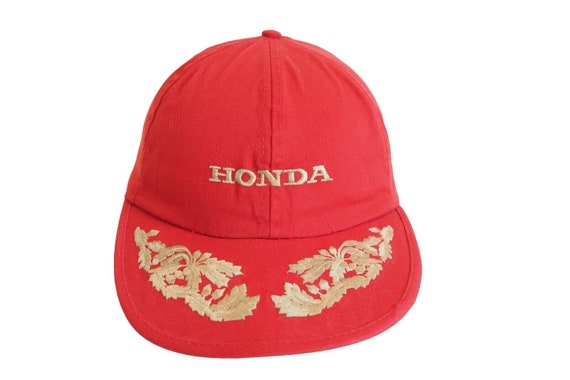 Honda F1 Racing Team キャップ Vintage HONDA Racing Team Cap großes Logo rot 90er Jahre Japan