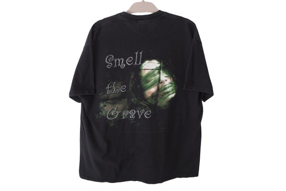 Vintage Cradle of Filth Carrion Smell the Grave 2003 T-shirt Music 
