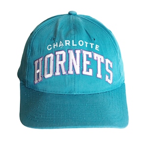 Vintage 90s Starter Charlotte Hornets Snapback Wool Hat -  UK