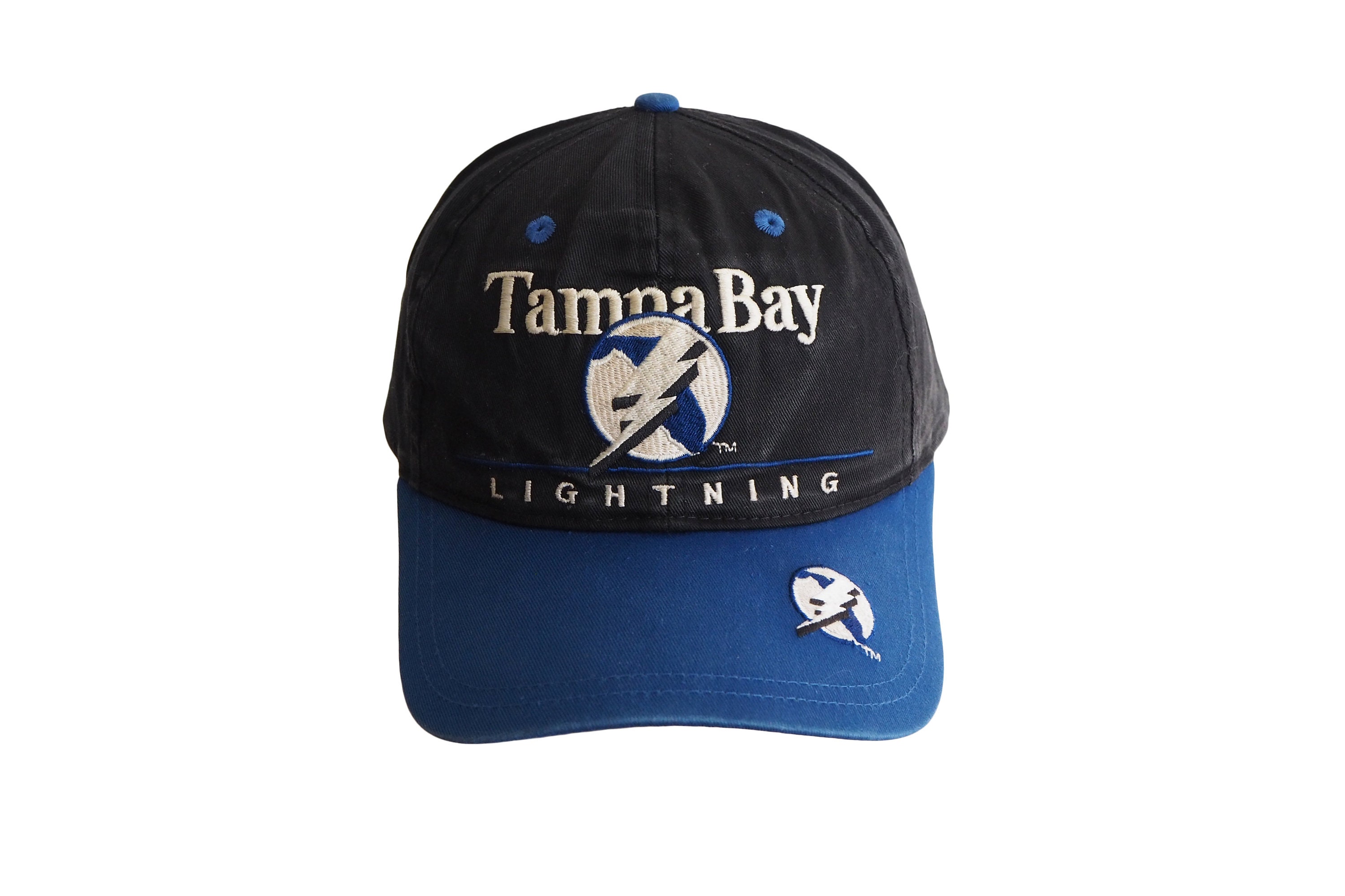 Vintage Tampa Bay Lightning Cap 90s NHL sport hat black