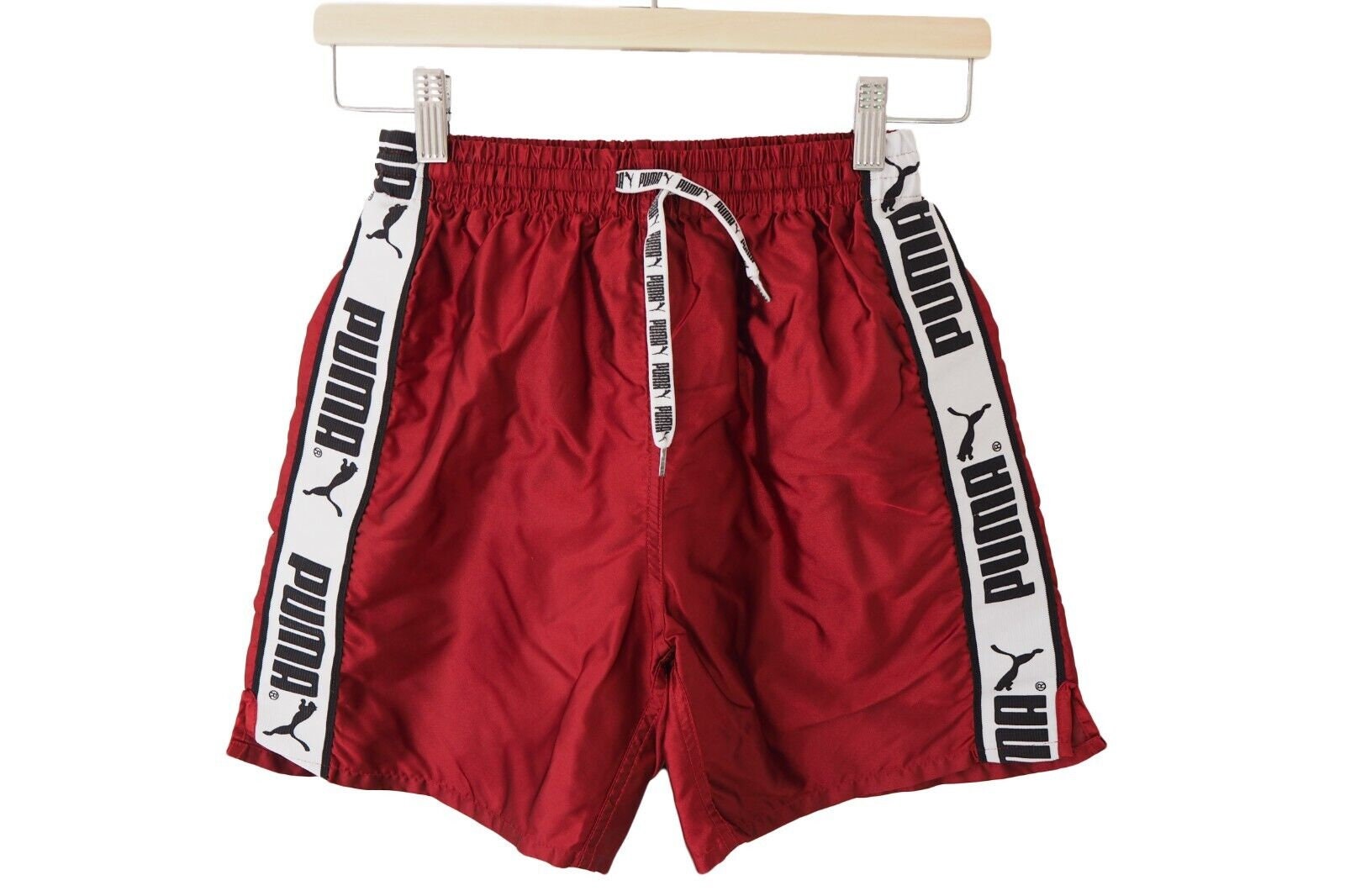 Puma shorts red best sale
