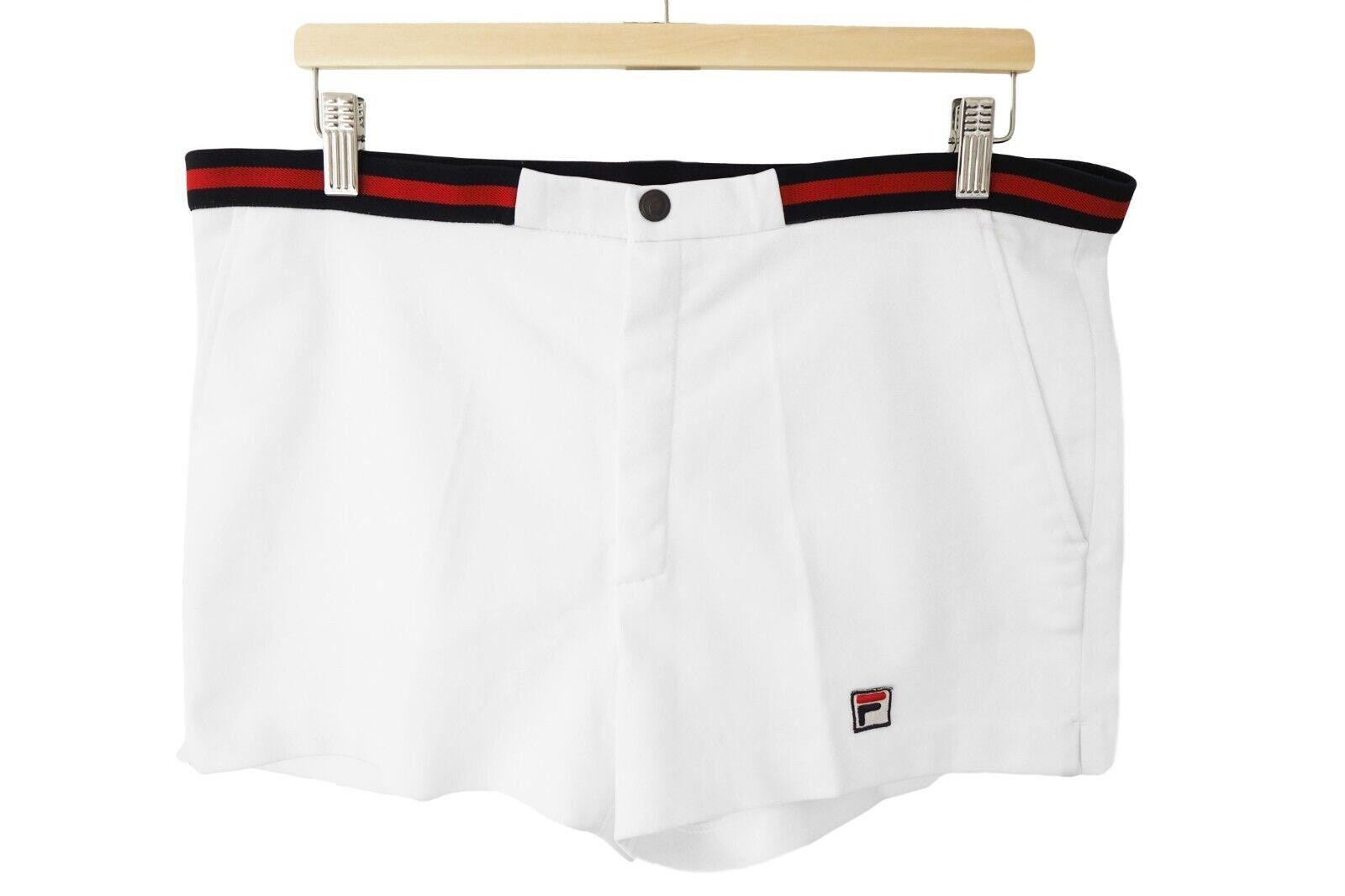 Vintage FILA Tennis Shorts White Classic 90s Style Etsy