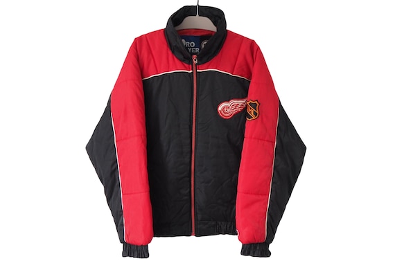 Pro Player Detroit Red Wings ジャケット GD/L Vintage Pro Player Detroit Red Wings Jacket Med. NHL Hockey