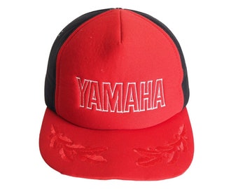 帽子　キャップ　レーシングチーム　ヤマハ　ビンテージ TEAM YAMAHA ☆ ヴィンテージ レーシング モーターサイクル