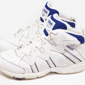 Vintage ADIDAS Workout Sneakers 90s retro sport shoes trainers women&#39;s US 8