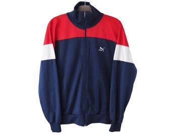 ヴィンテージ PUMA メンズ トラックジャケット サイズ L/XL ビッグロゴ
