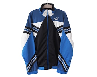 ヴィンテージ PUMA メンズ トラックジャケット サイズ L/XL 本物