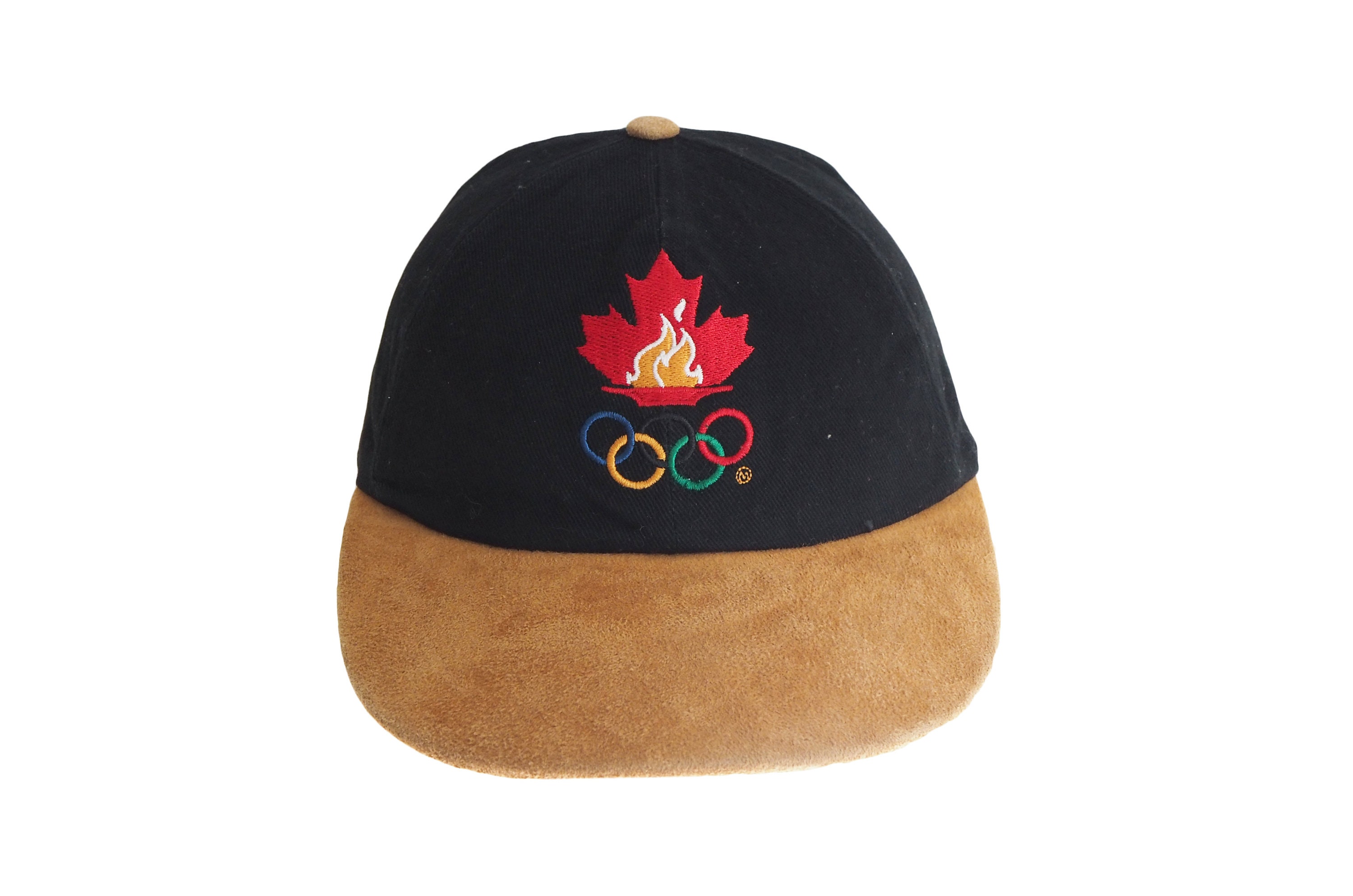 Vintage ATLANTA Olympic Games Canada Team 1996 Cap USA Sport Hat Big Logo 90s Black Etsy Canada
