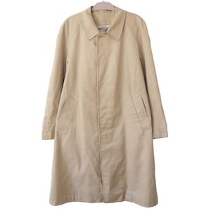 ジャケット・アウター 80s Aquascutum Hyper Long Trench Coat Vintage 1980s Trench Raincoat by Aquascutum - Dark Navy - 44 R