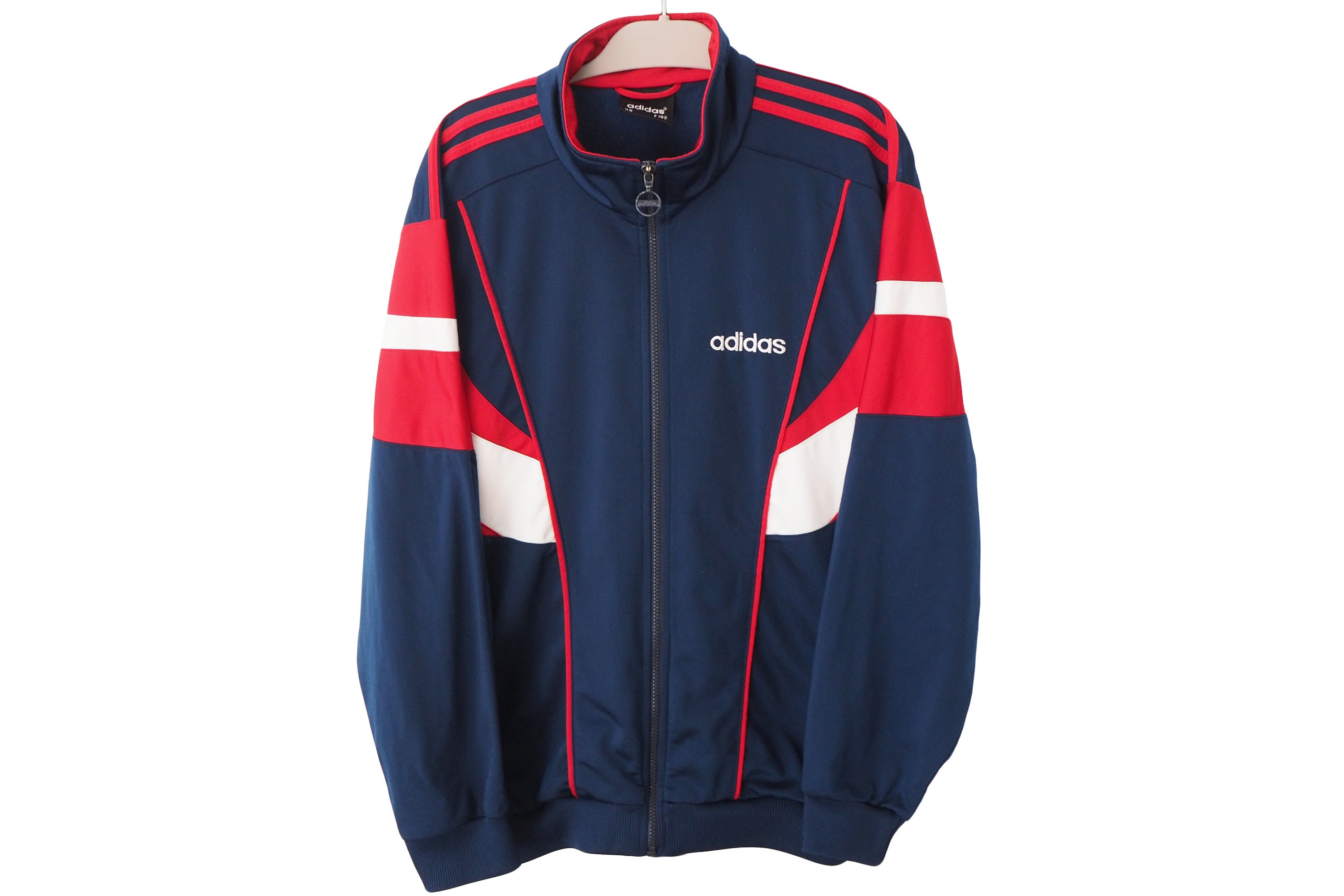 トップス adidas/vintage/old/track jacket ADIDAS jacket, vintage full zip track top, 90s hip hop