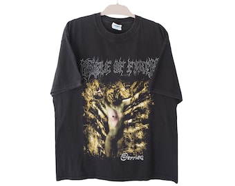 Maglietta vintage Cradle Of Filth Carrion Smell The Grave 2003 taglia XL anni 2000