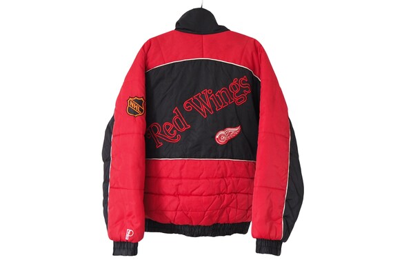 高級ブランド Wings Red Detroit Vintage Jacket 90s XL Size Player Pro ウェア