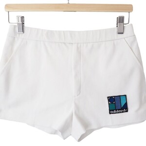 Vintage ADIDAS Ivan Lendl Tennis Shorts white classic 90s 80s retro sport style