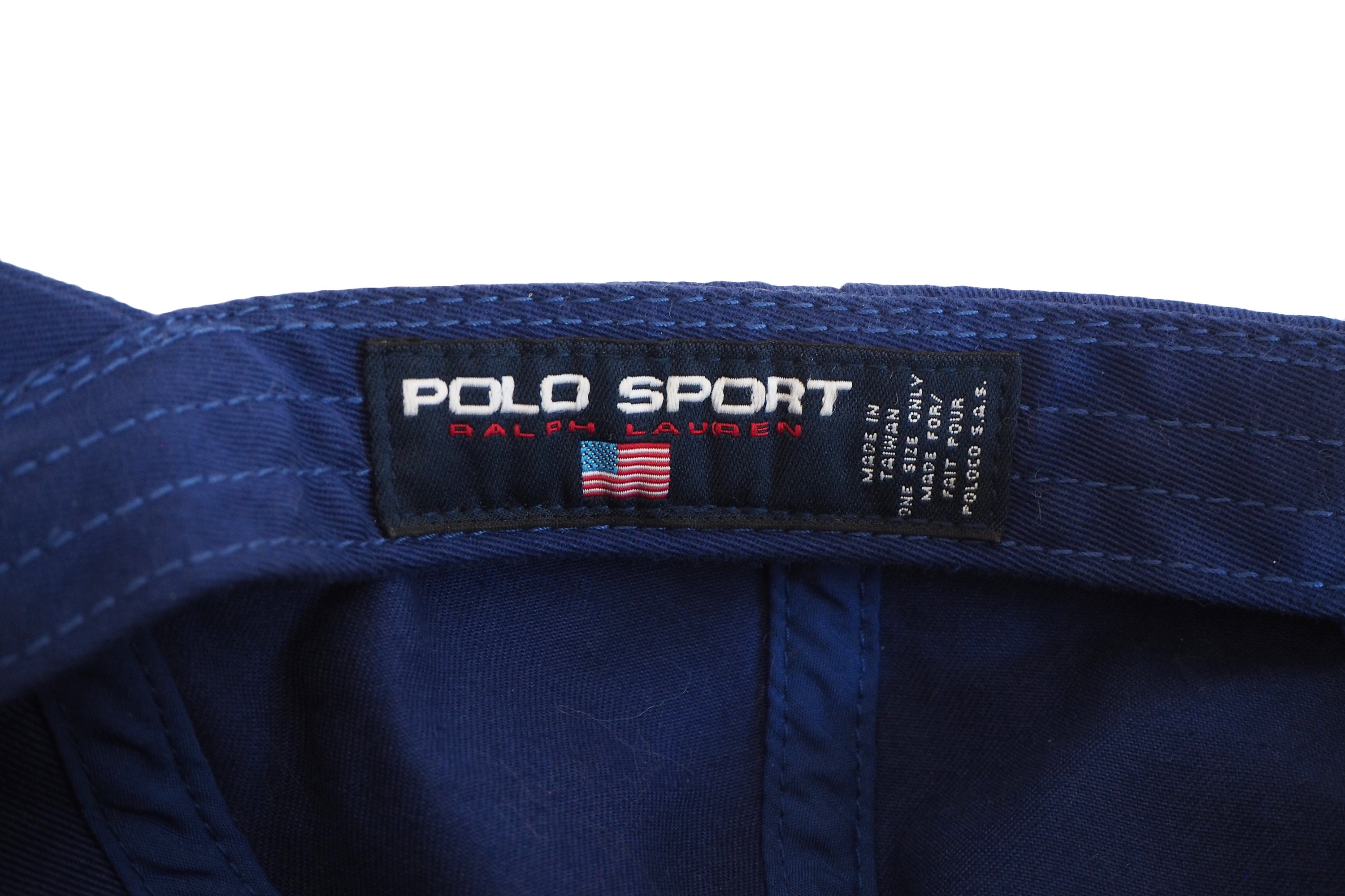 90s polo sport Ralph Lauren キャップ Vintage POLO SPORT by Ralph Lauren Cap Big Logo 90s USA
