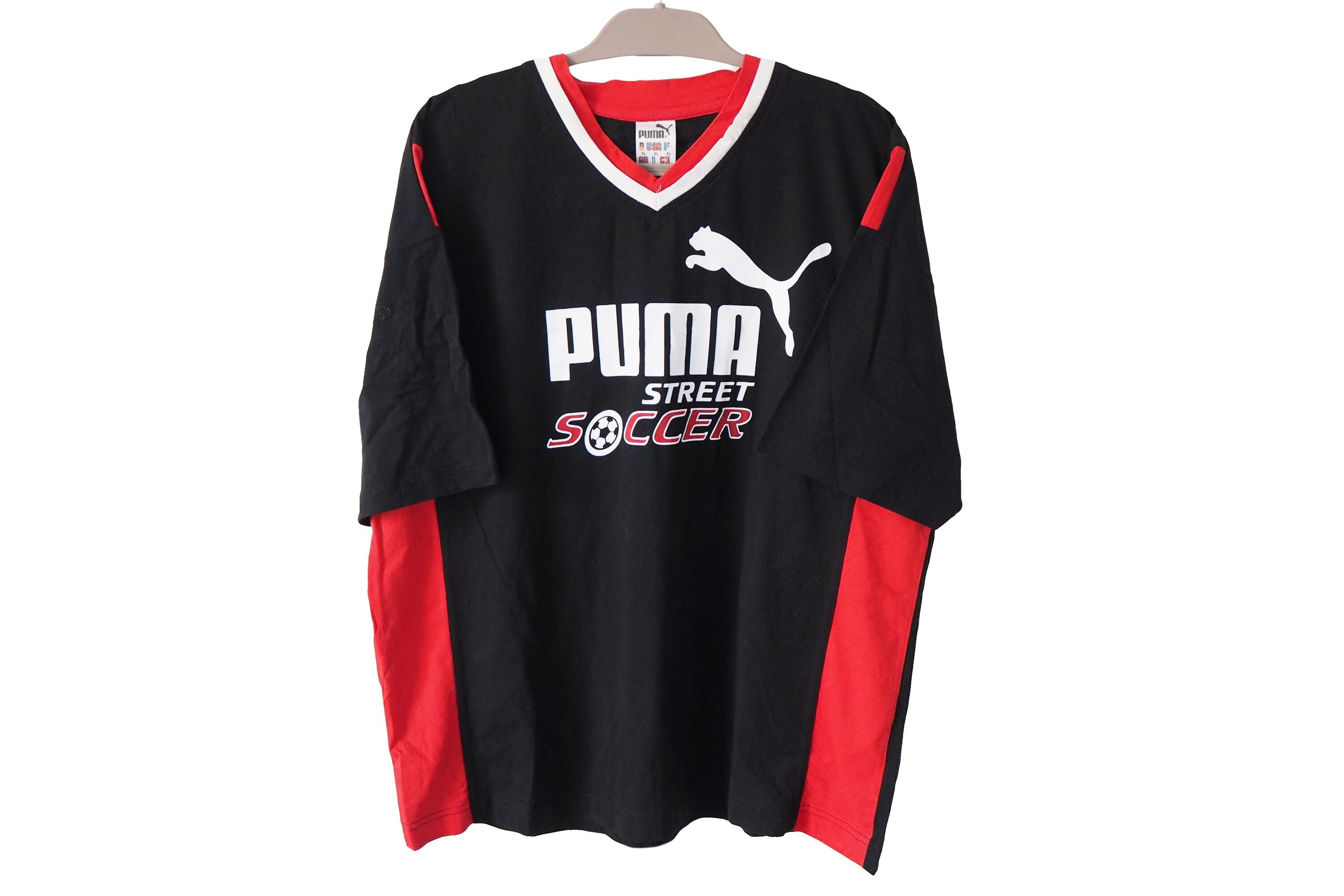 VTG 90S PUMA STREET SOCCER CLUB JERSEY