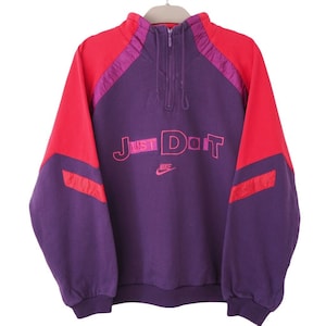 Felpa nike just do it rossa best sale