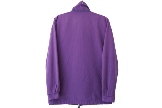 Vintage FILA Magic Line Jacket Full Zip Size M Purple Light