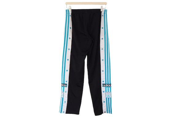 Vintage ADIDAS Track Pants Snap Buttons Size Women's XS/S 90s
