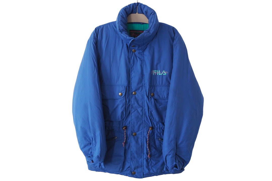 Giacca vintage FILA Magic Line con cerniera completa, taglia L