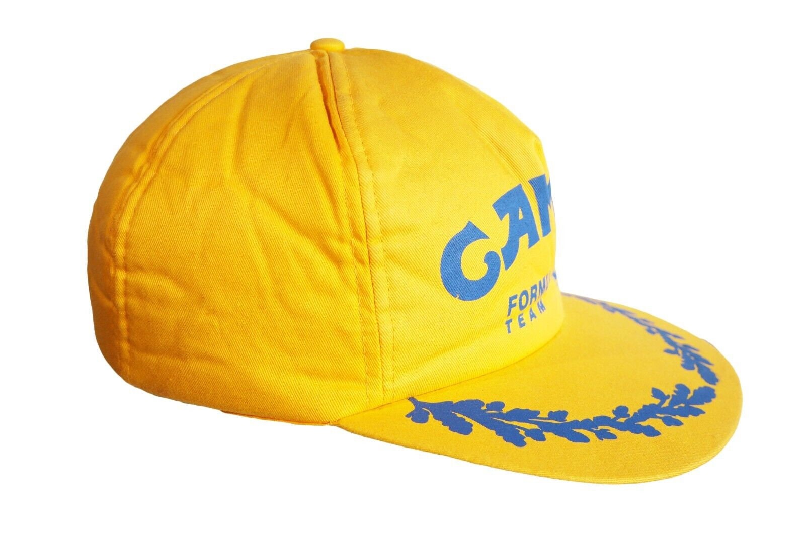ヴィンテージ CAMEL フォーミュラ1 チームキャップ イエロー 90