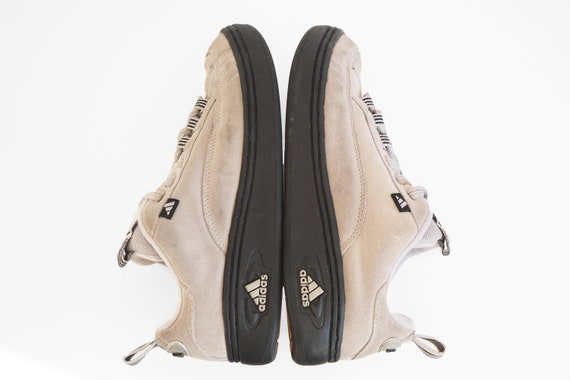 Vintage Adidas Sneakers Suede retro 90s rare trai… - image 6