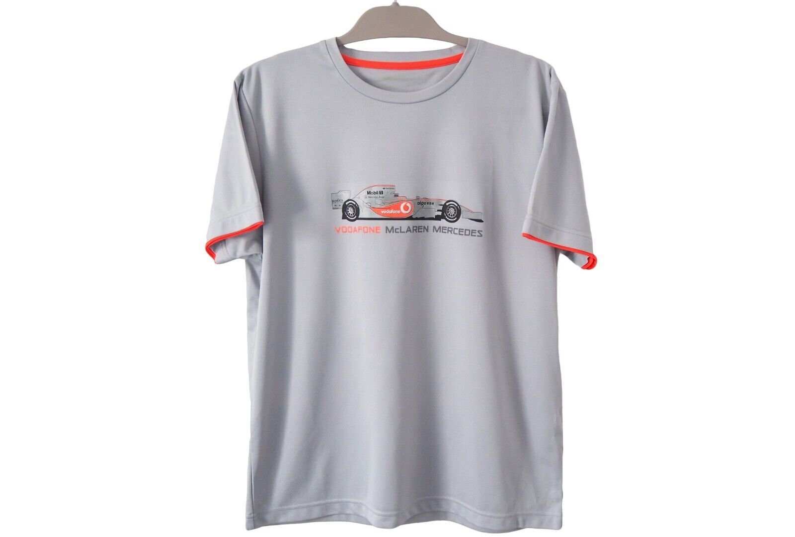 Vintage Mercedes Mclaren Vodafone Formula 1 T shirt Size M 90s