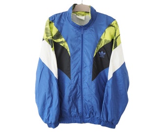 Authentic Vintage 80's Poly Track Jacket - Etsy Authentic Vintage 80's Poly Track Jacket - Etsy
